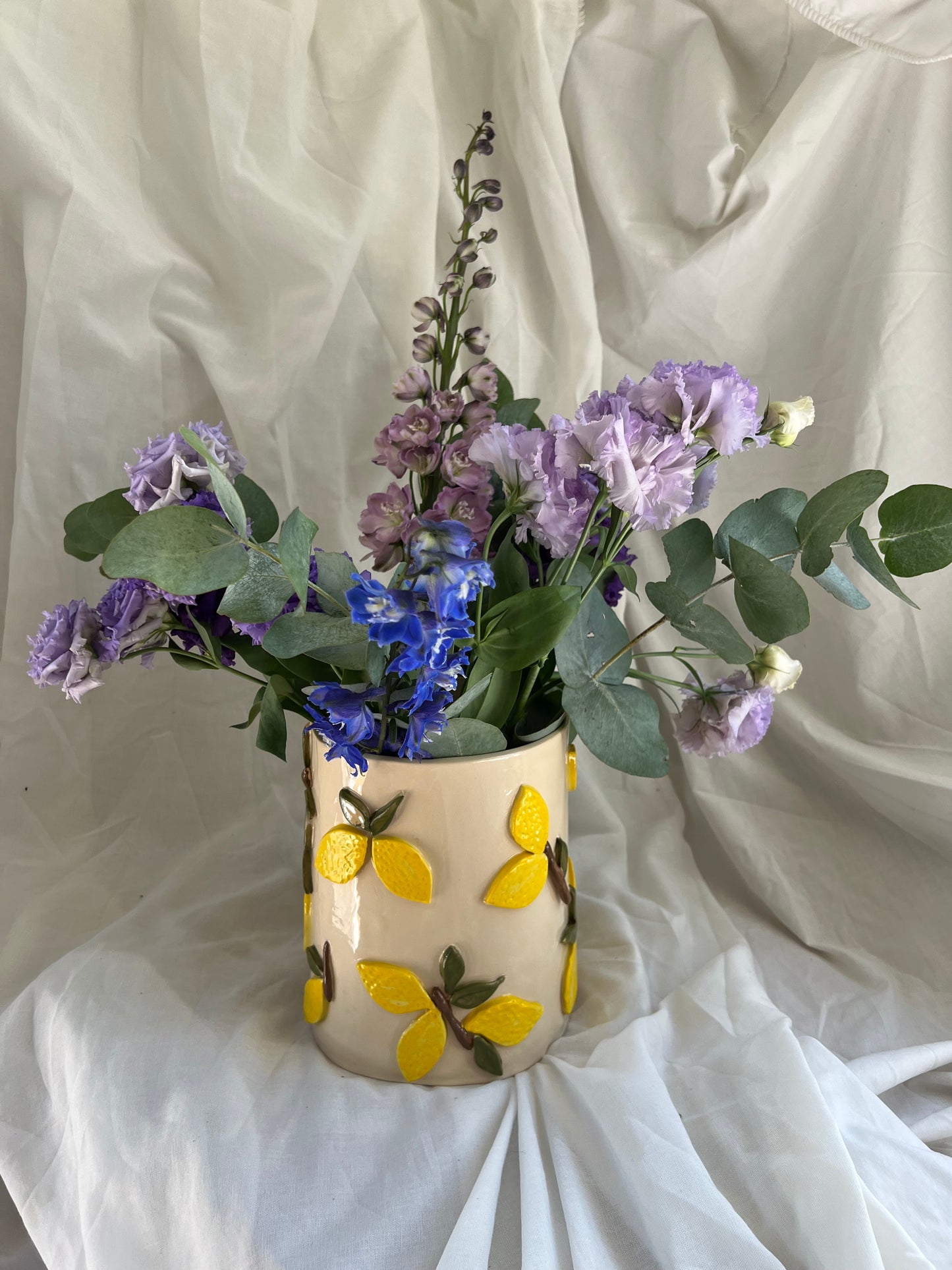 Lemon III Flower Vase