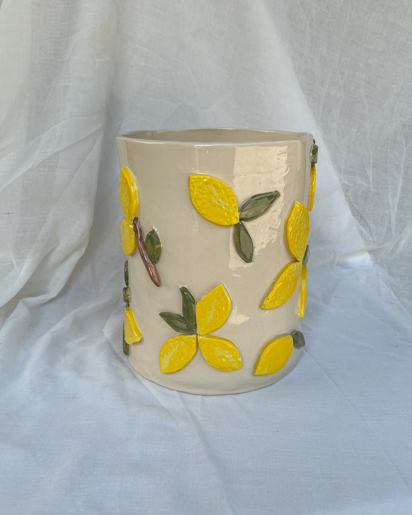 Lemon III Flower Vase