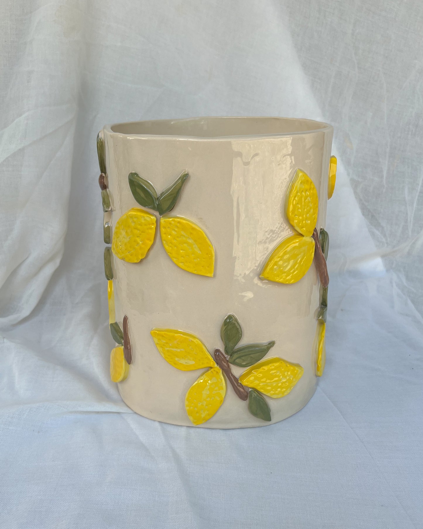 Lemon III Flower Vase