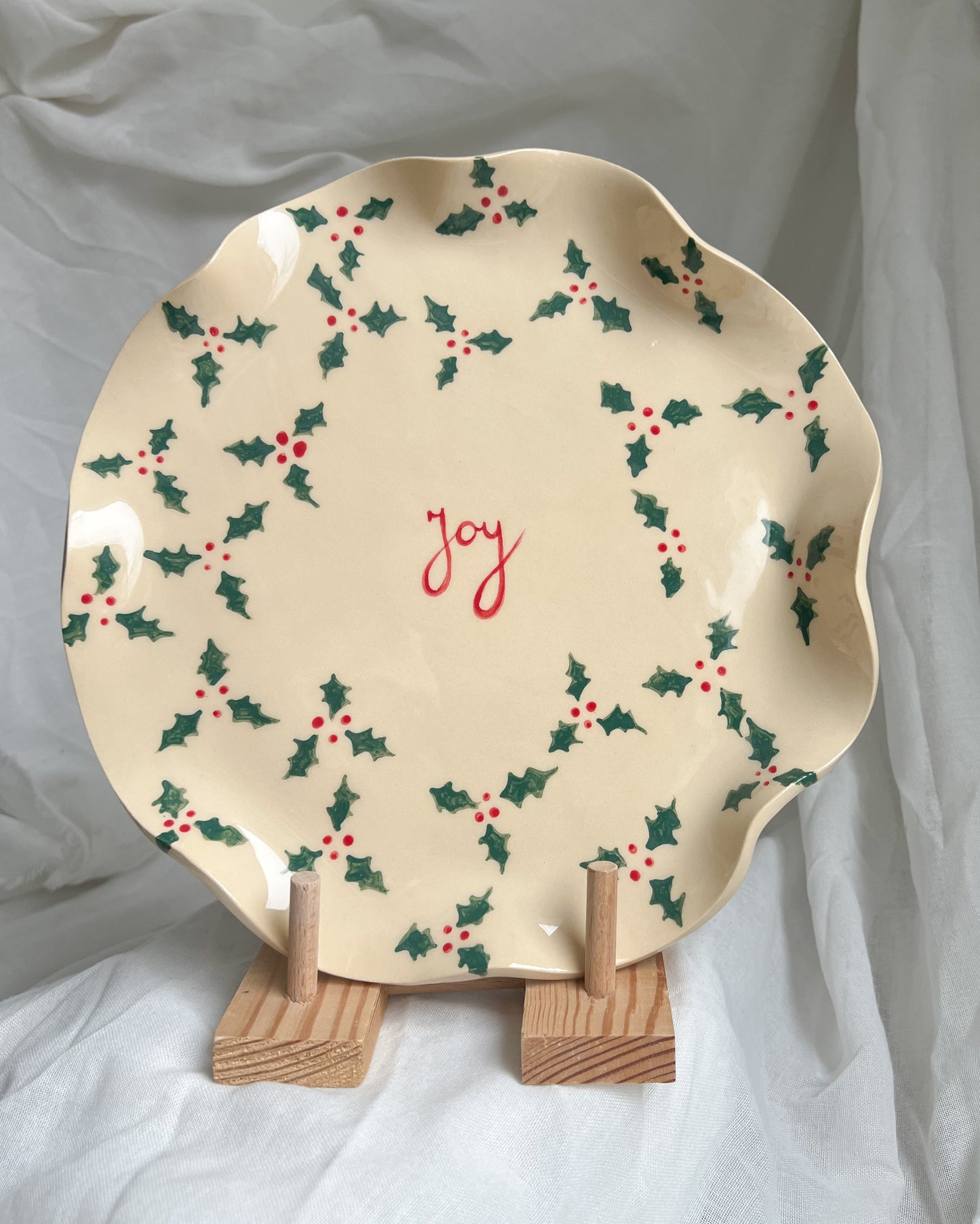 Mistletoe Plate L