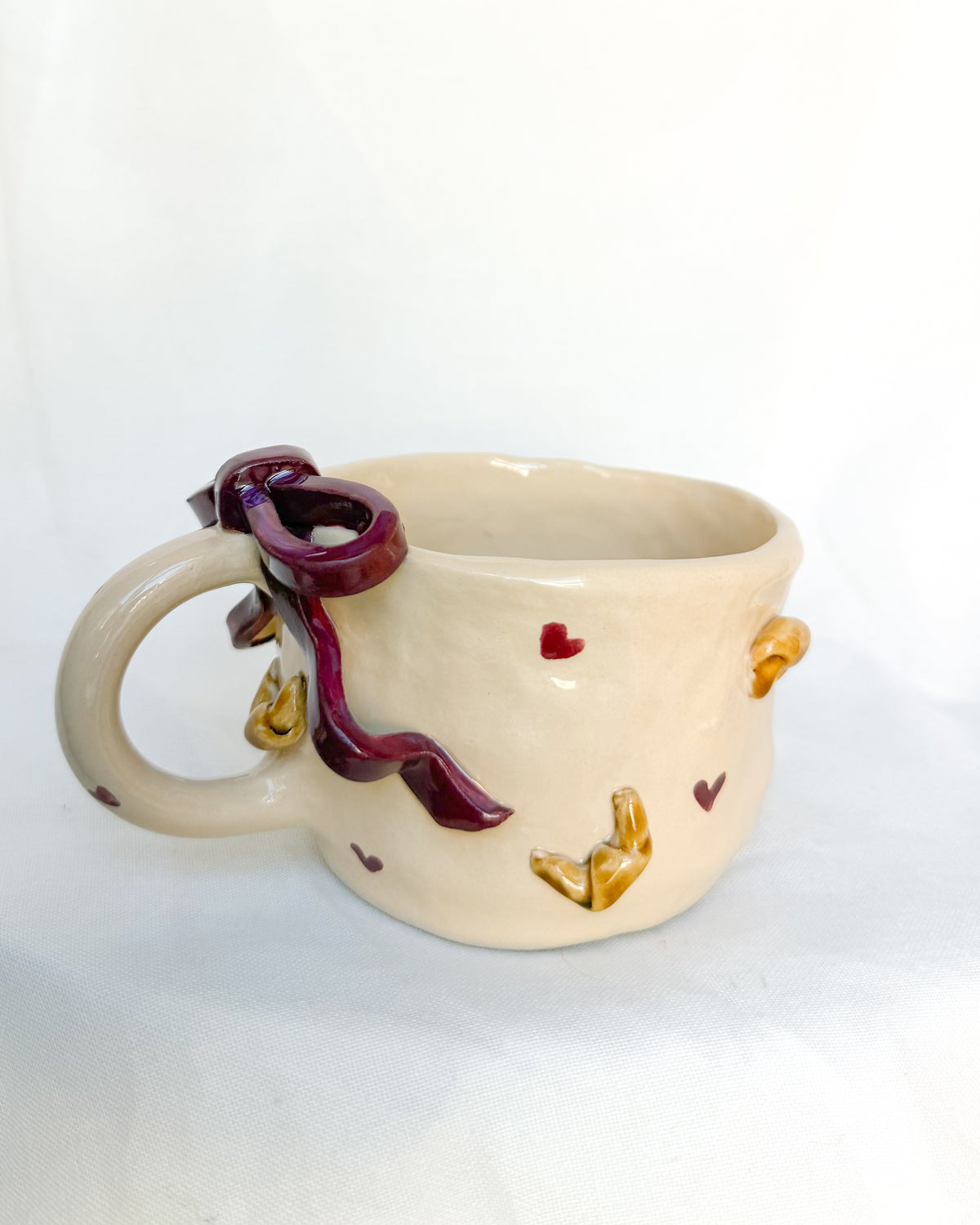 Croissant Burgundy Mug L