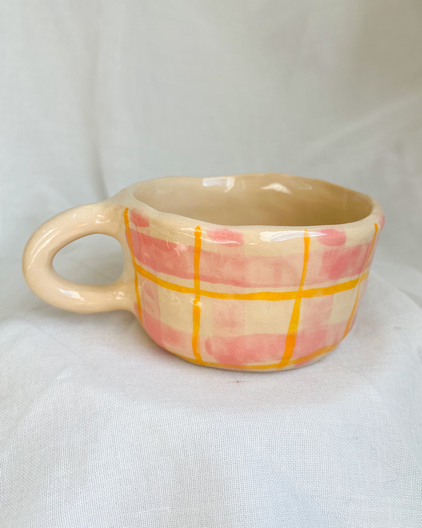 Chequered V Mug M