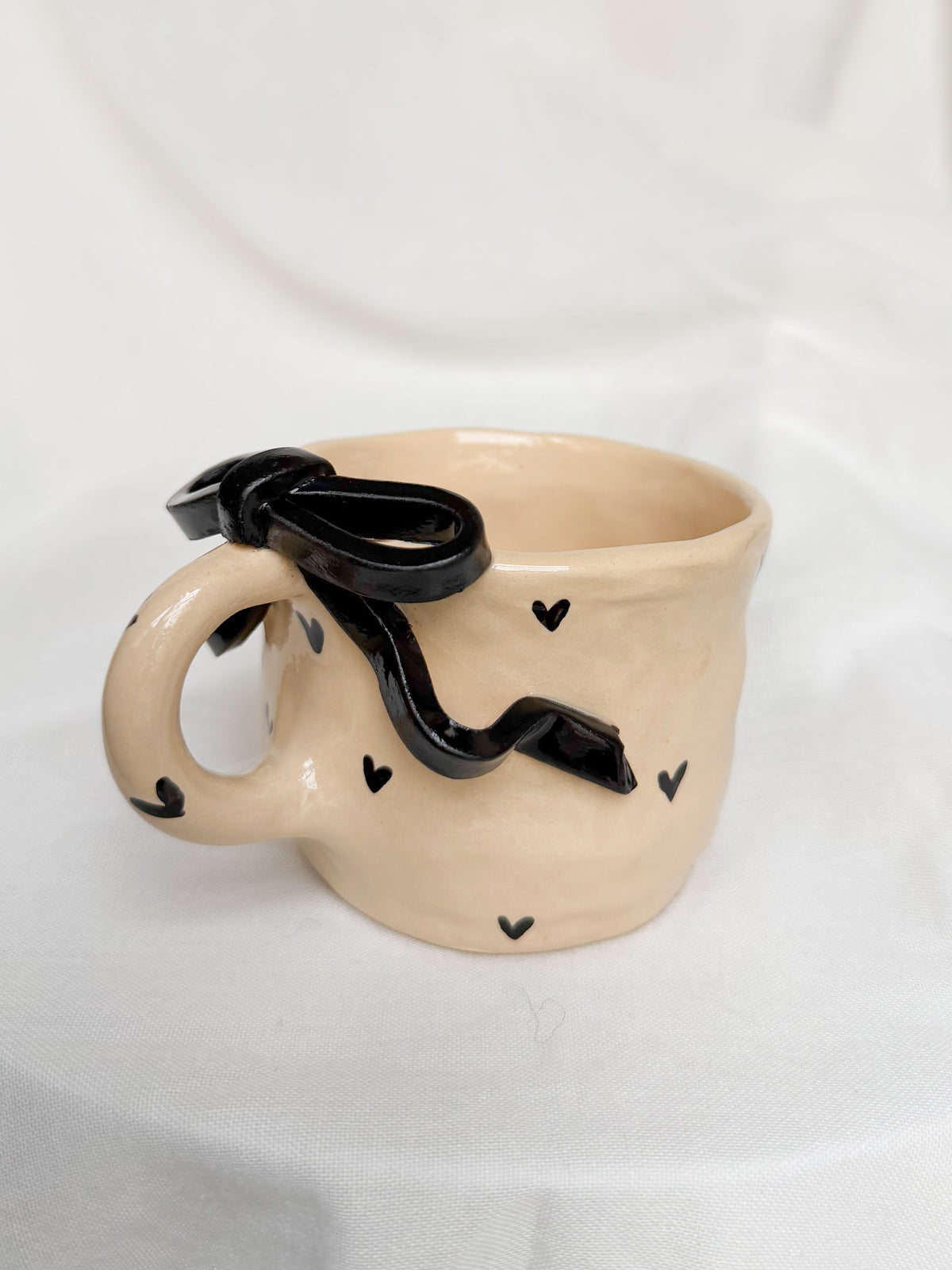 Ribbon Black Mug L