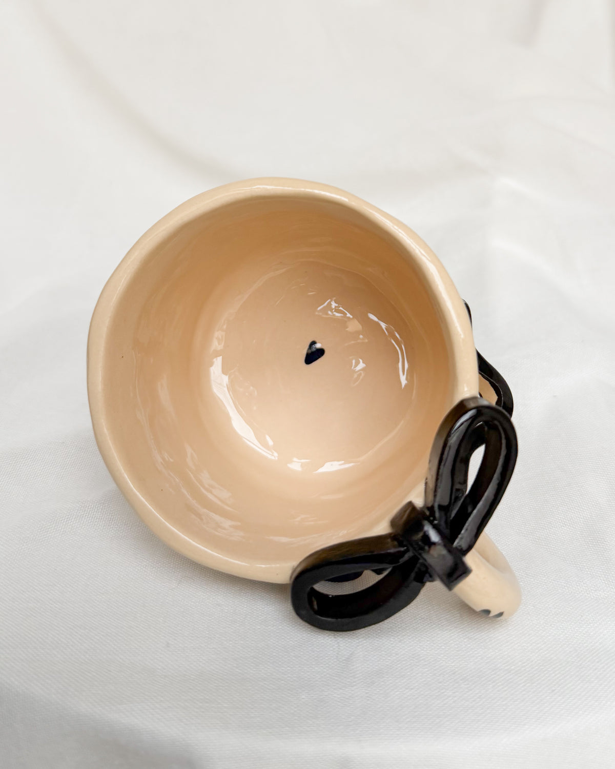 Ribbon Black Mug L
