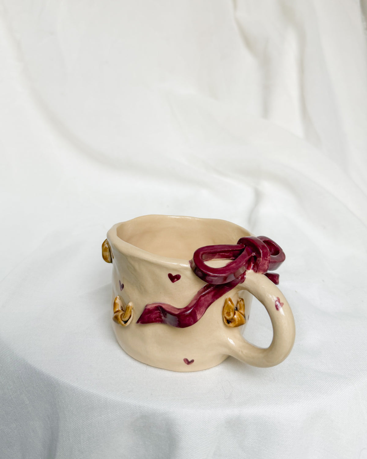 Croissant Burgundy Mug L