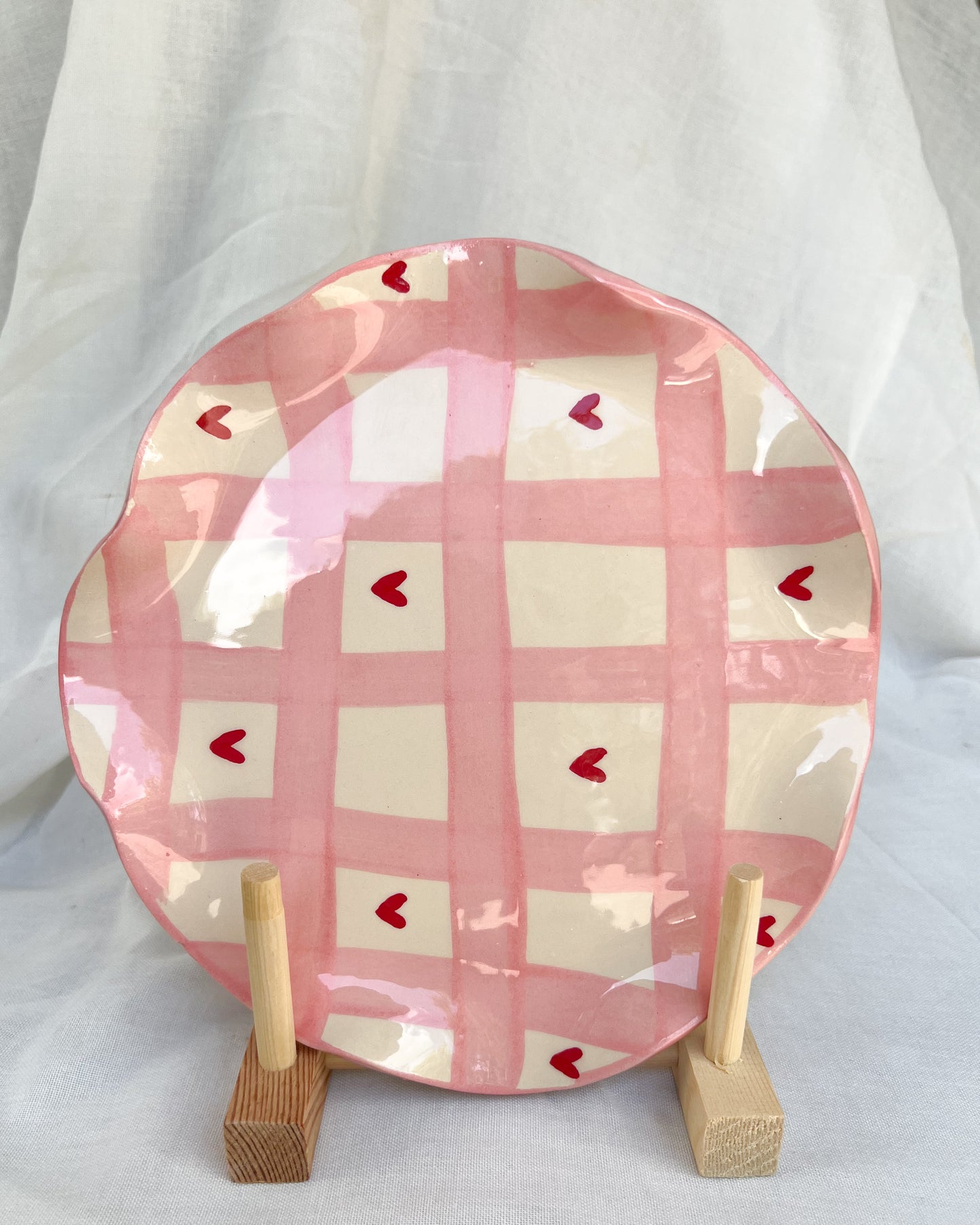 Pink I Plate M
