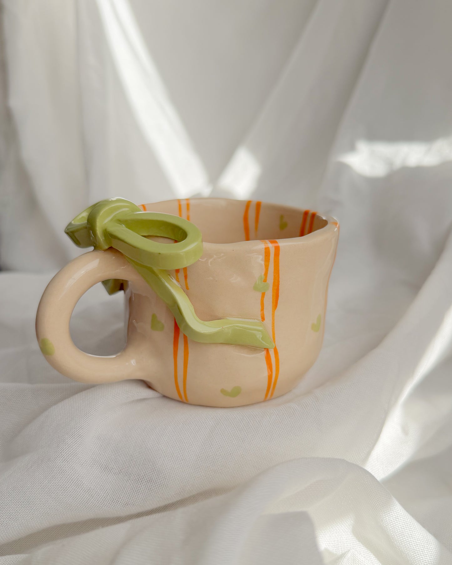 Spring Ribbon Mug L