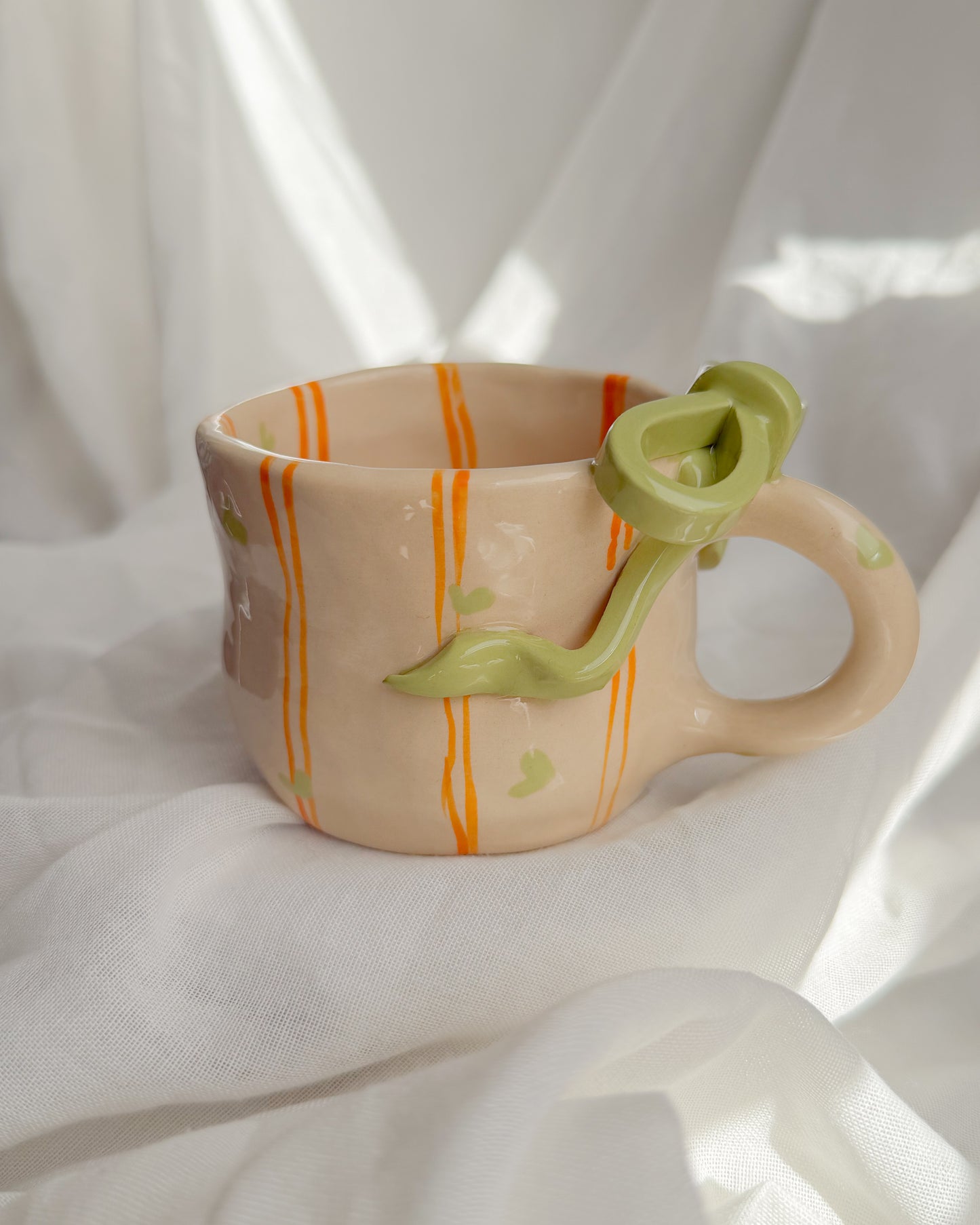 Spring Ribbon Mug L
