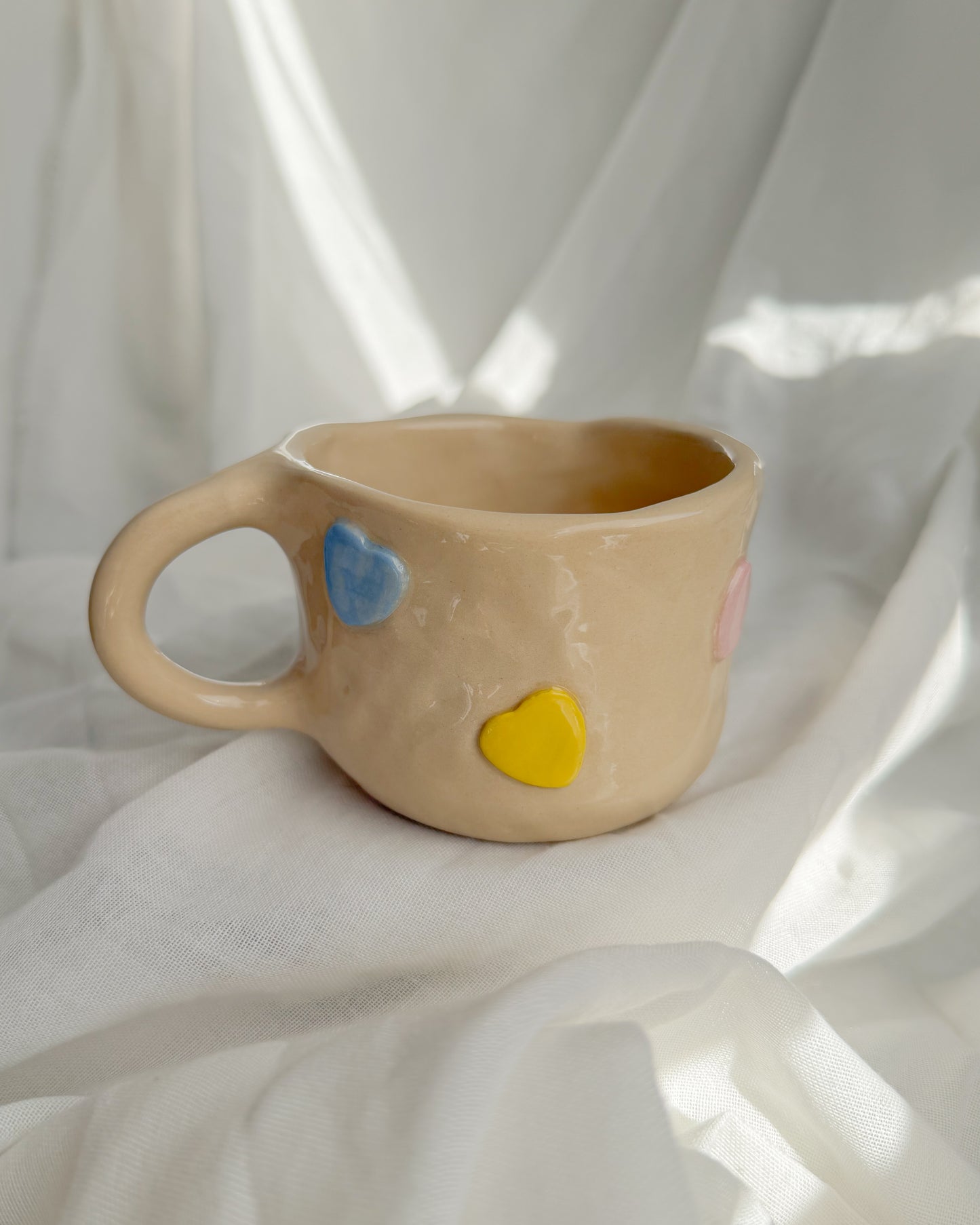 Convex Spring Hearts Mug L