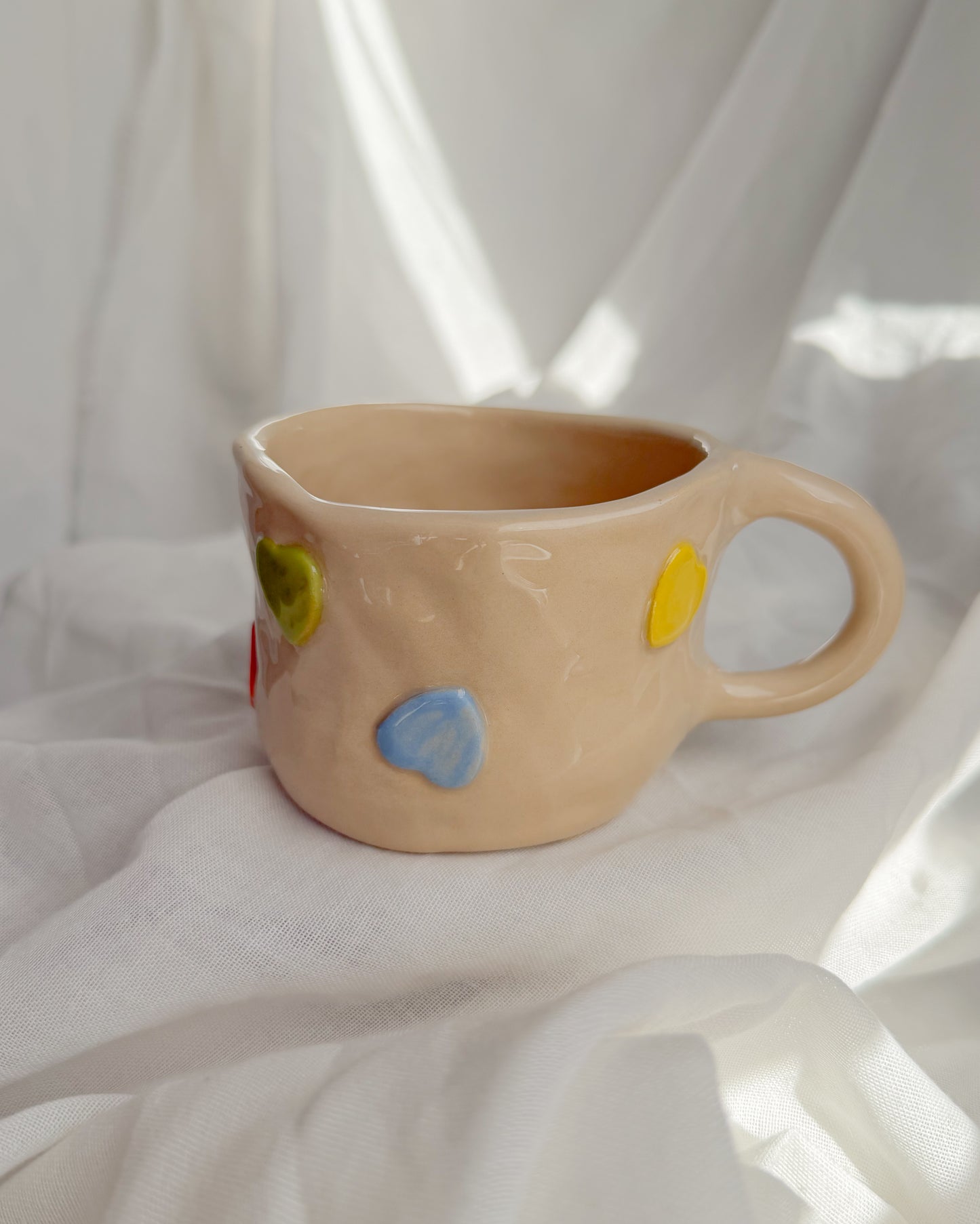 Convex Spring Hearts Mug L