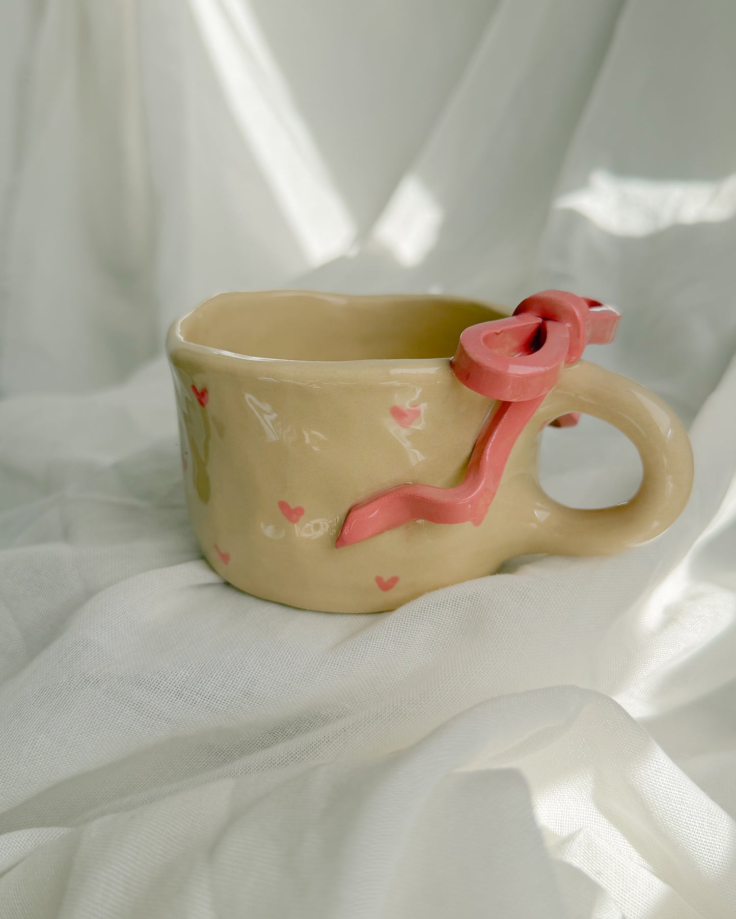 Ribbon Pink Mug M