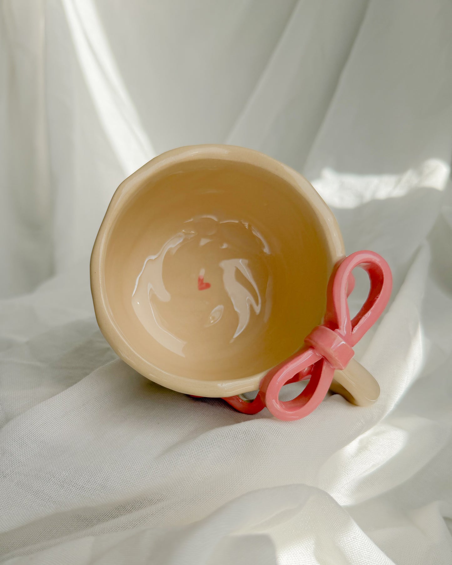 Ribbon Pink Mug M