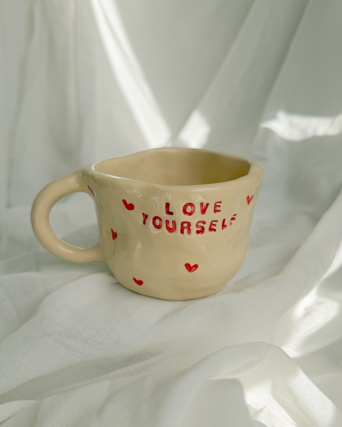 Love Yourself Red Mug M