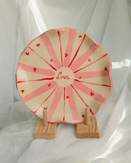 Pink Plate M