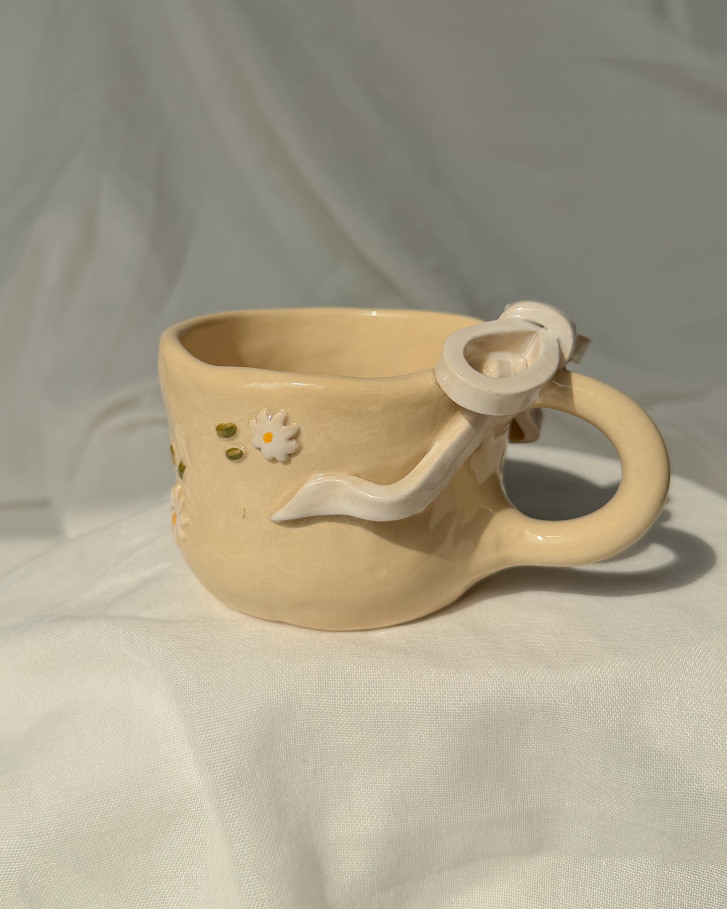 Daisy Ribbon Mug L