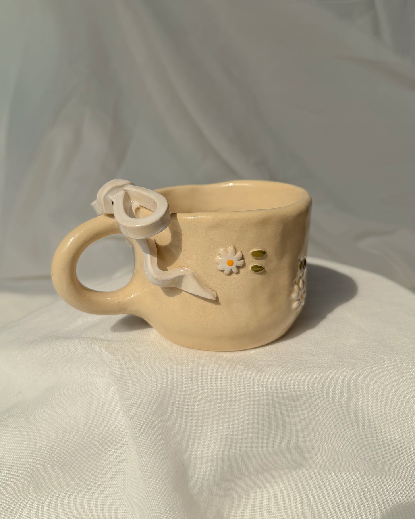 Daisy Ribbon Mug L