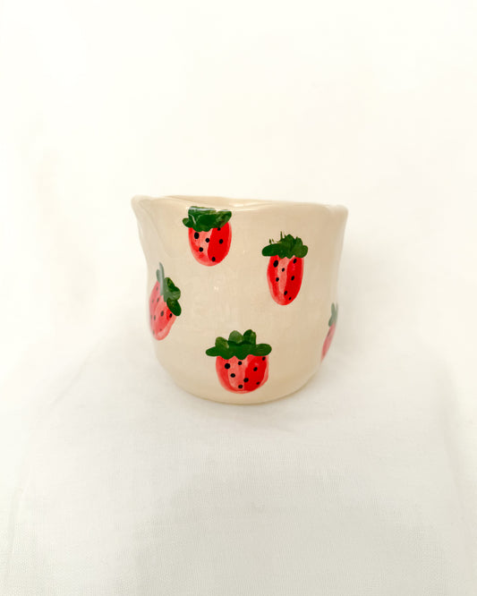 Strawberry Tea Cup