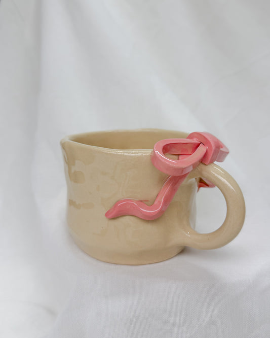 MAMA Ribbon Pink Mug M
