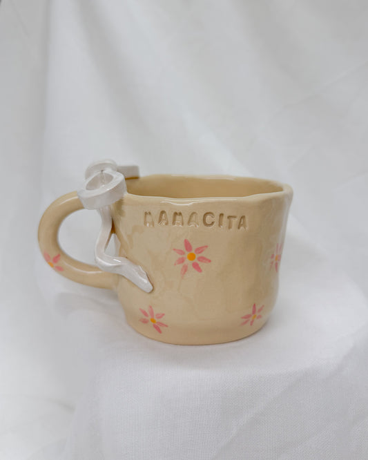 MAMACITA White Ribbon Mug M