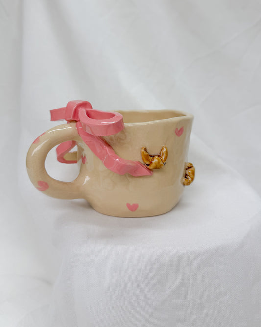 Croissant Pink Mug M