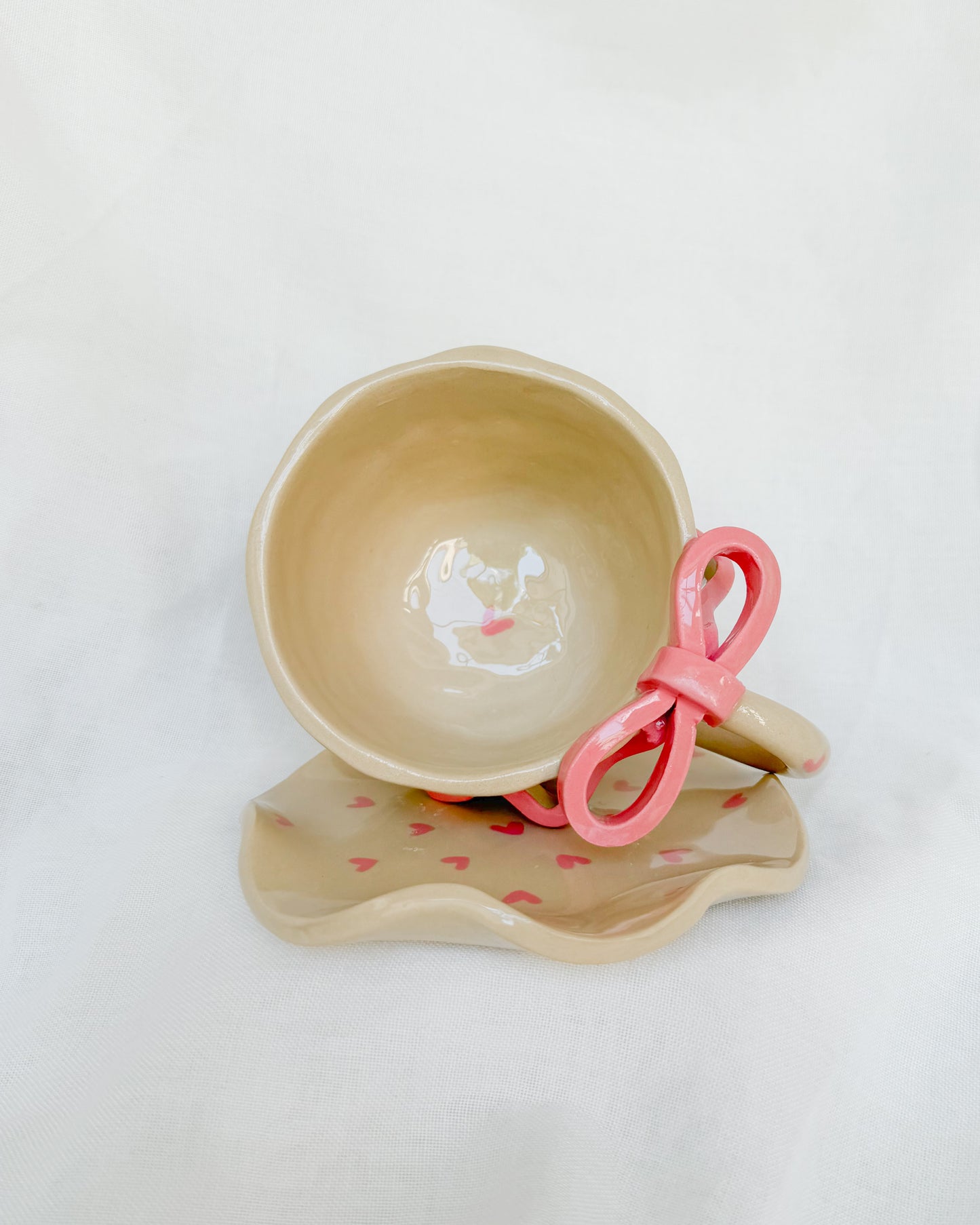 Ribbon Pink Cup M