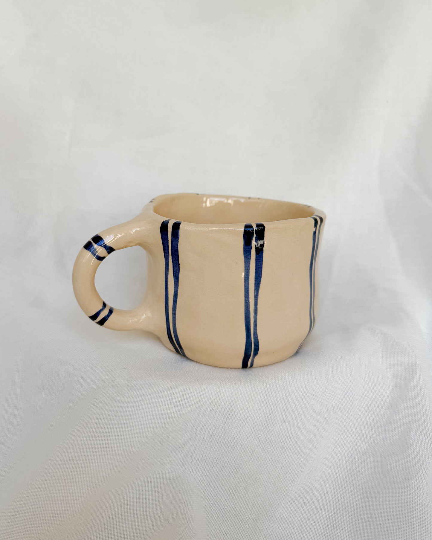 "Tata" Blue Stripes I Mug M