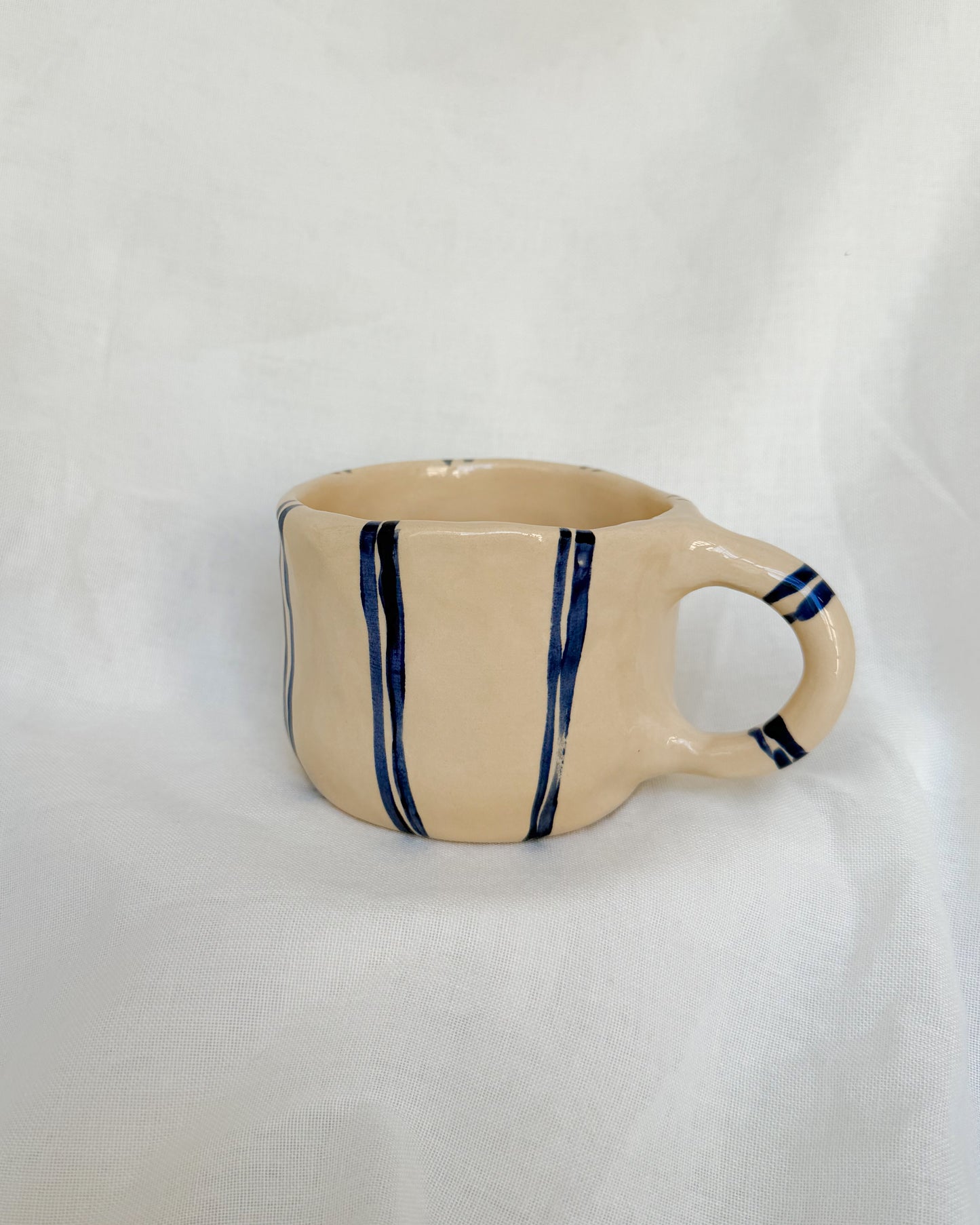 "Tata" Blue Stripes I Mug M