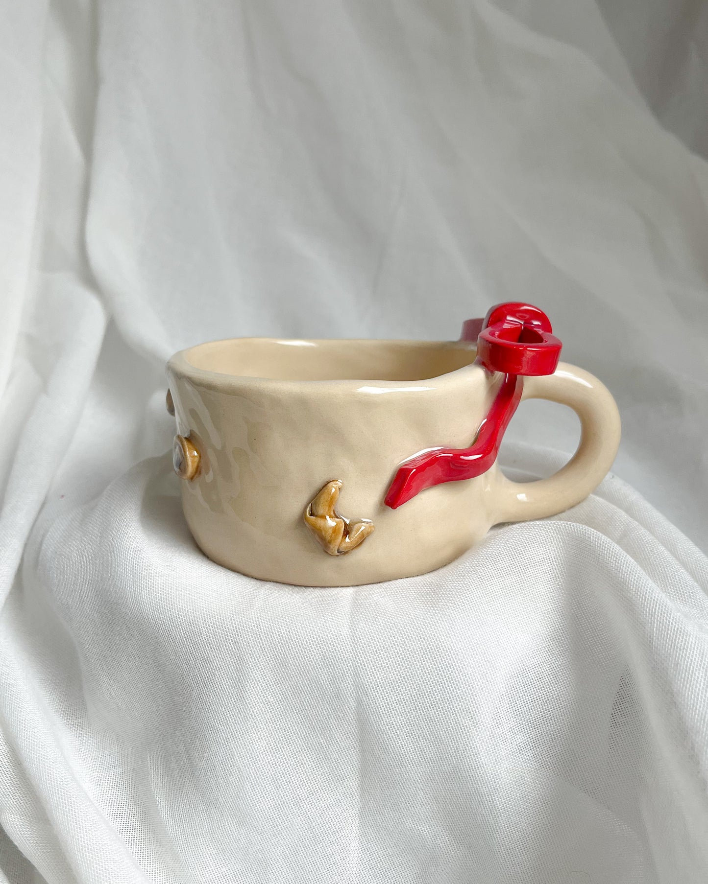 Croissant Red Mug M