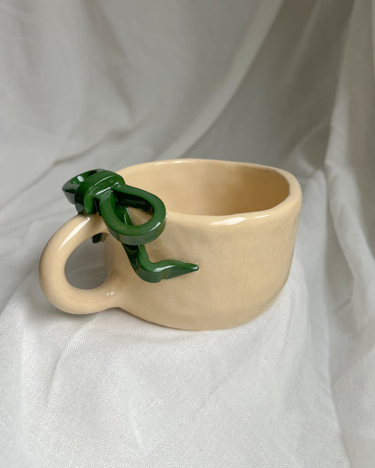 Ribbon Green Mug M