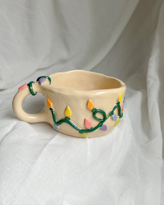 Christmas Tree Lamps Mug M