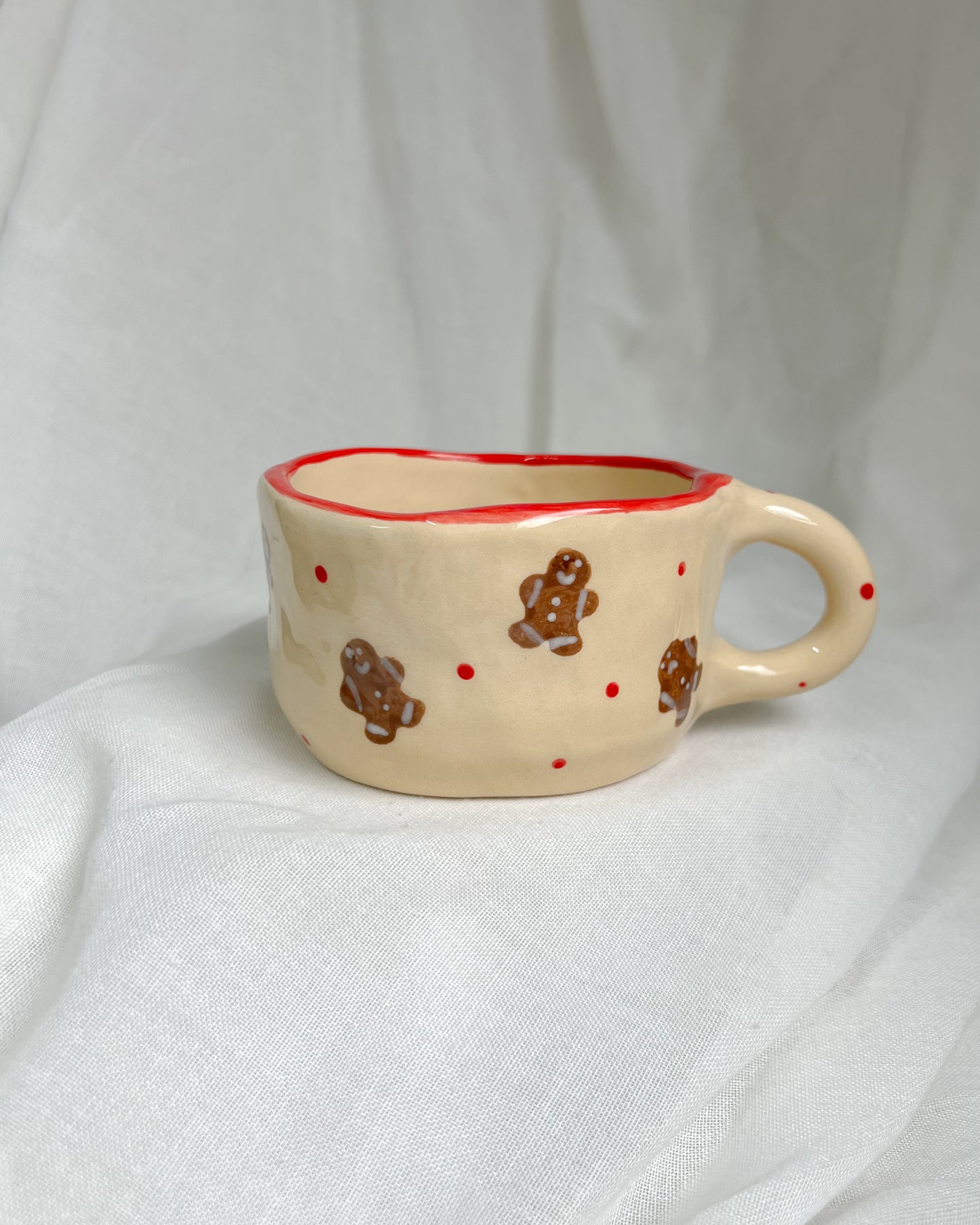 Ho Ho Ho Gingerbread Mug L