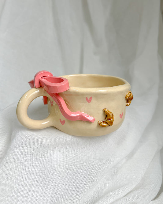 Croissant Pink Mug M