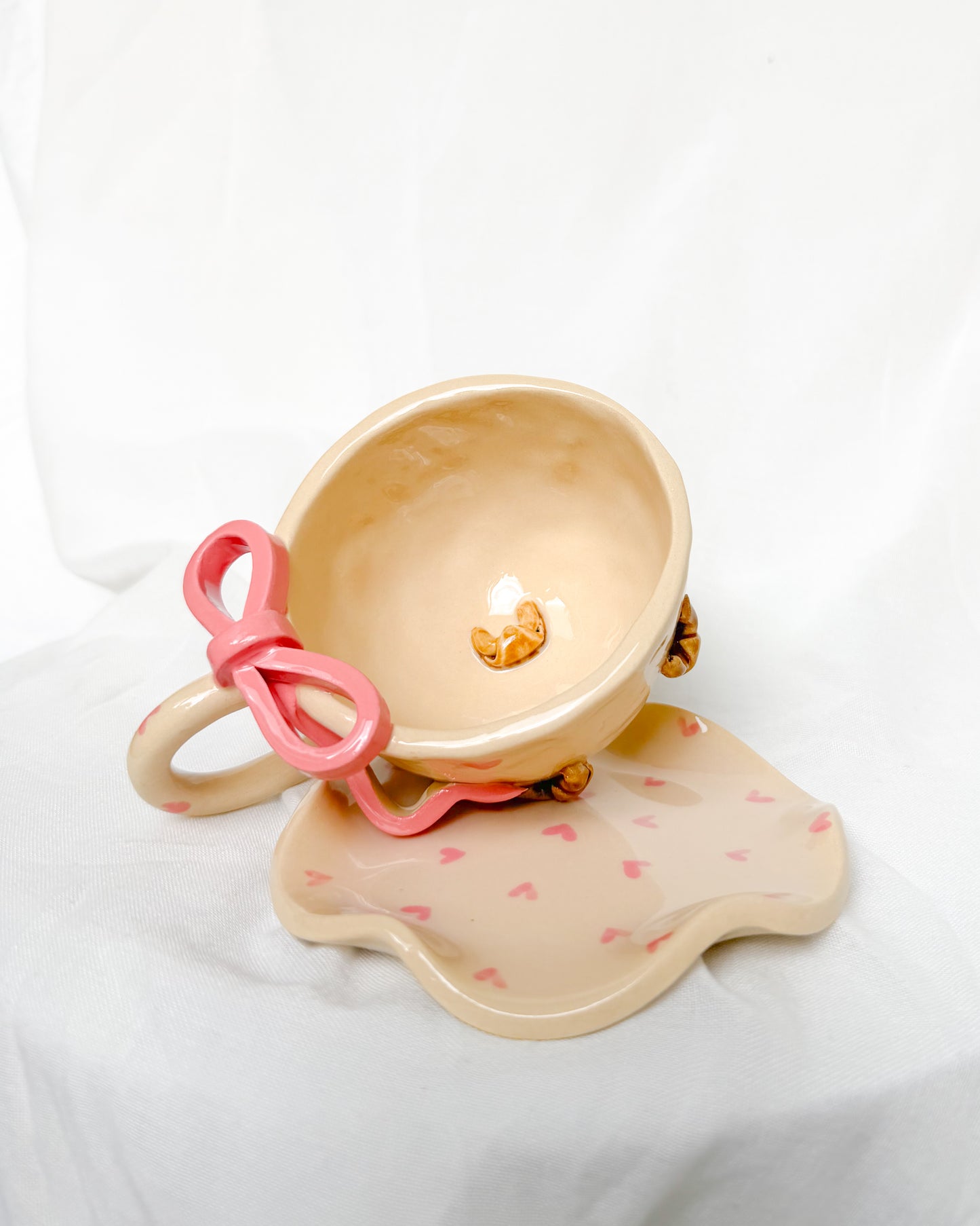Croissant Pink Cup S