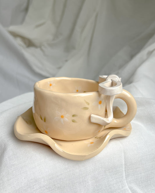 Daisy Ribbon I Cup S