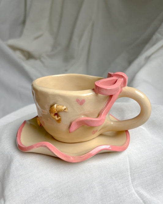 Croissant Ribbon II Cup M