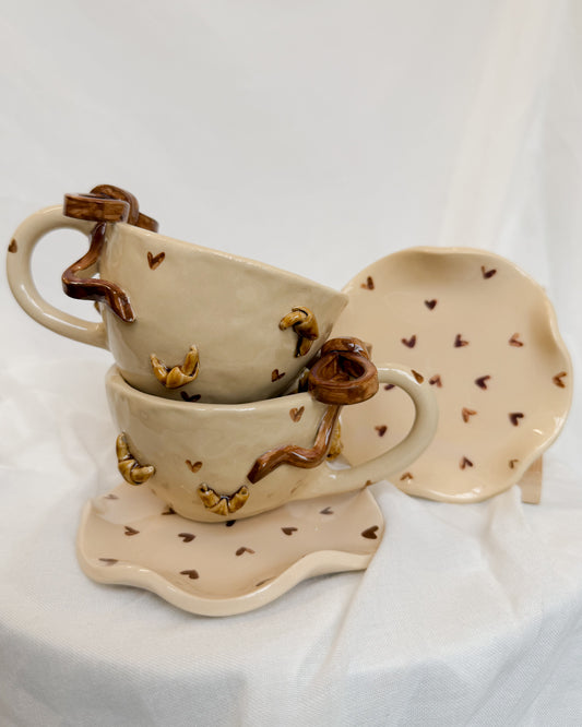 Croissant Brown Cup S