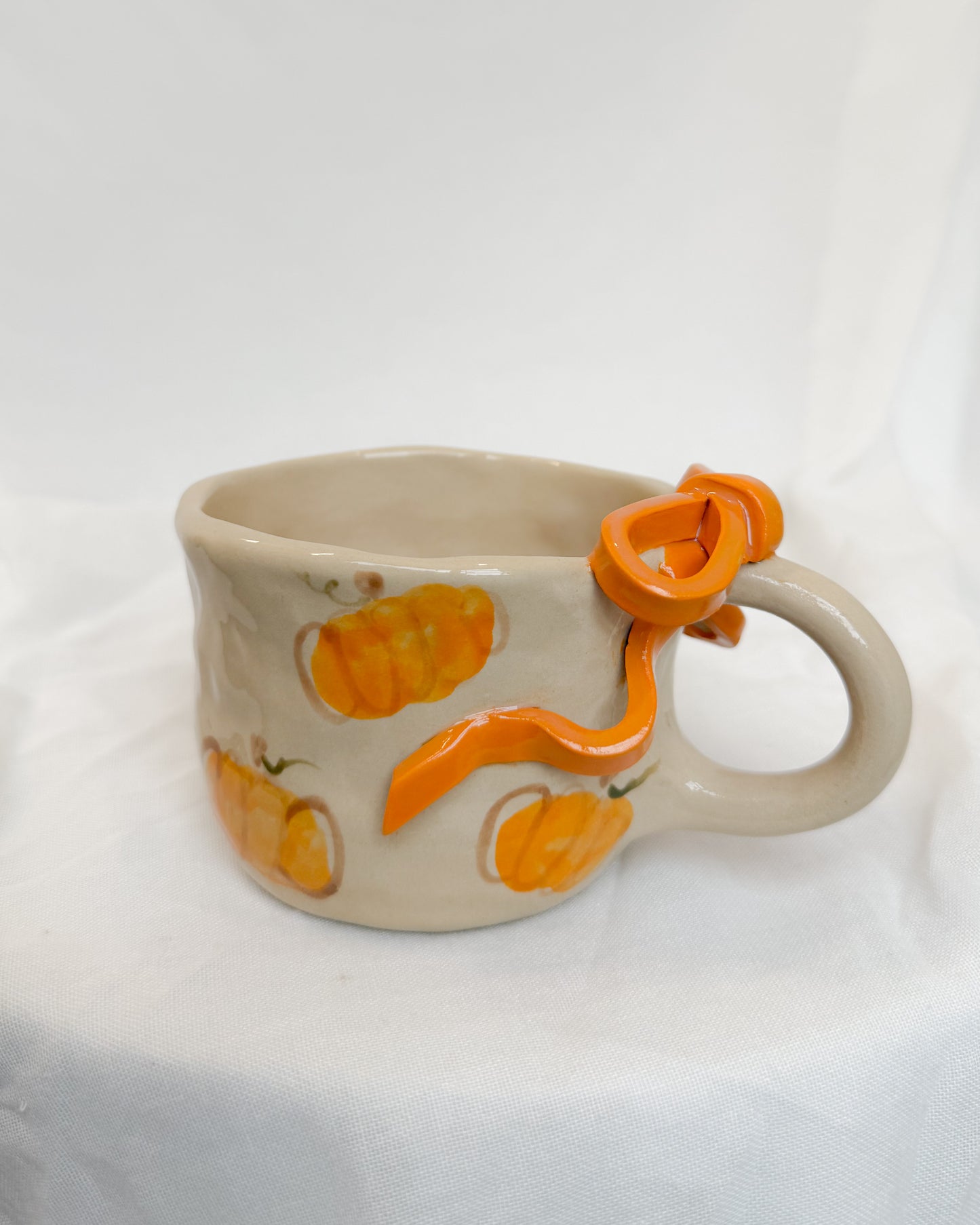 Pumpkin Ribbon Mug M
