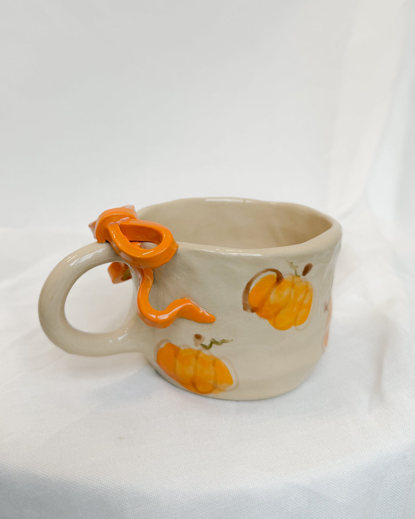 Pumpkin Ribbon Mug M