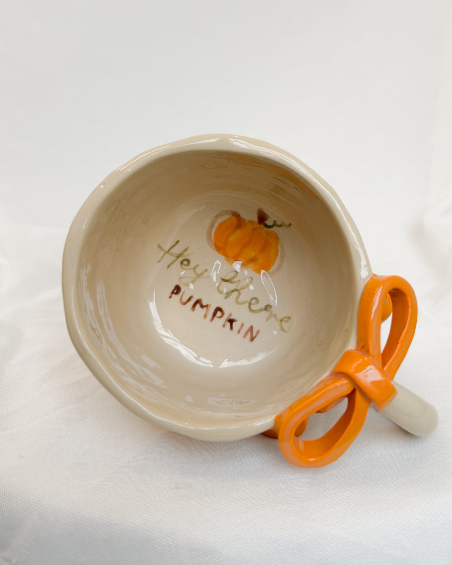 Pumpkin Ribbon Mug M