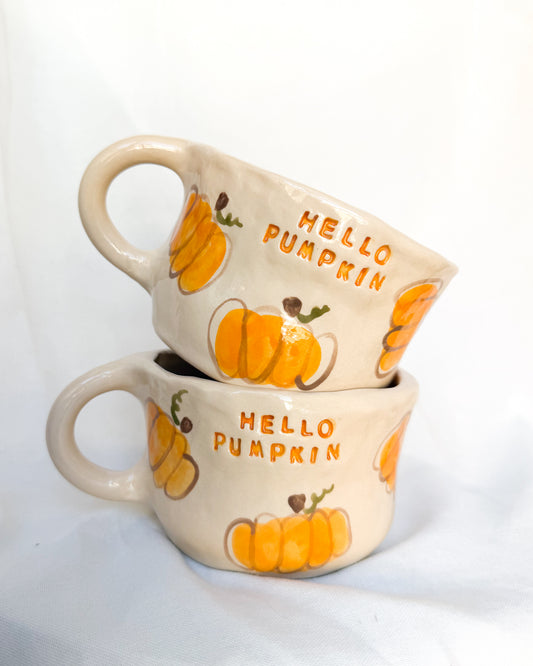 Hello Pumpkin Mug XXL