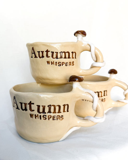 Mushroom Brown Mug L