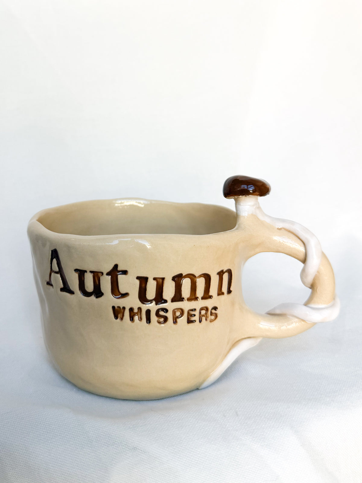 Mushroom Brown Mug L