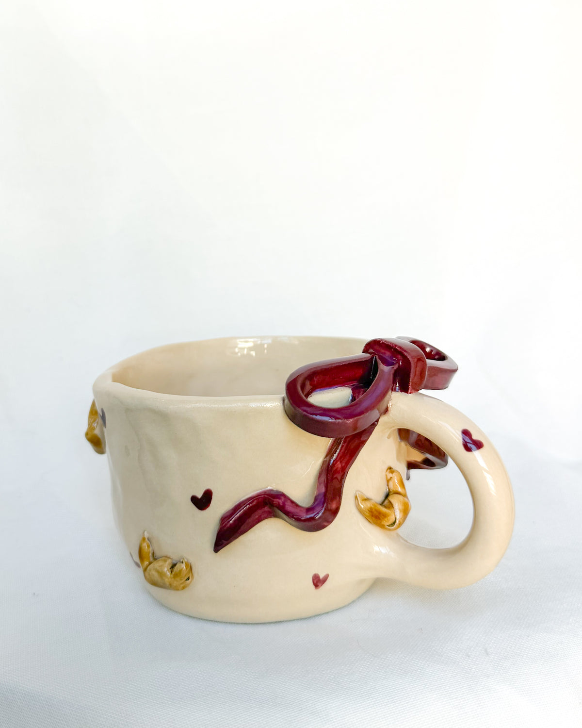 Croissant Burgundy Mug L