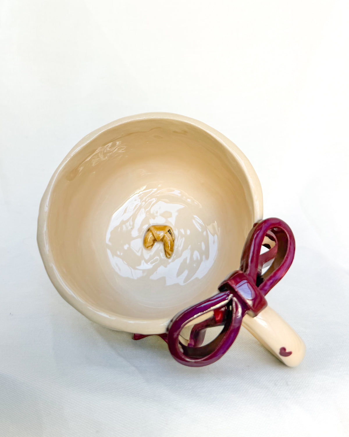 Croissant Burgundy Mug L