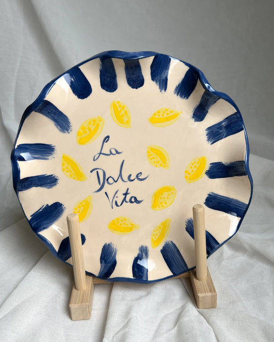 I La Dolce Vita Plate 20 cm