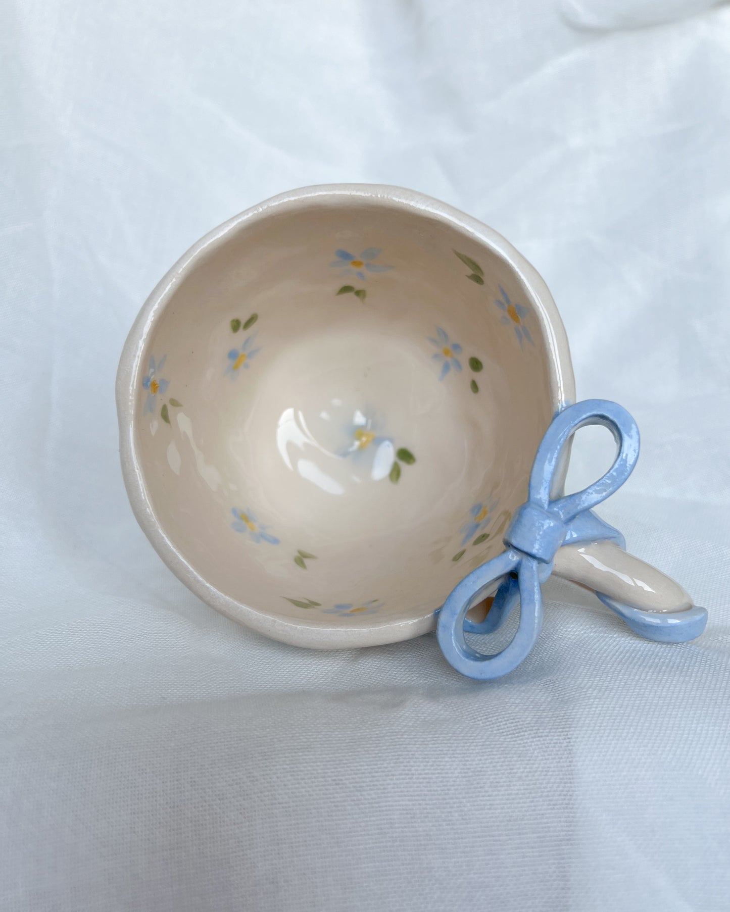 Forget-me-not Ribbon Mug Outlet