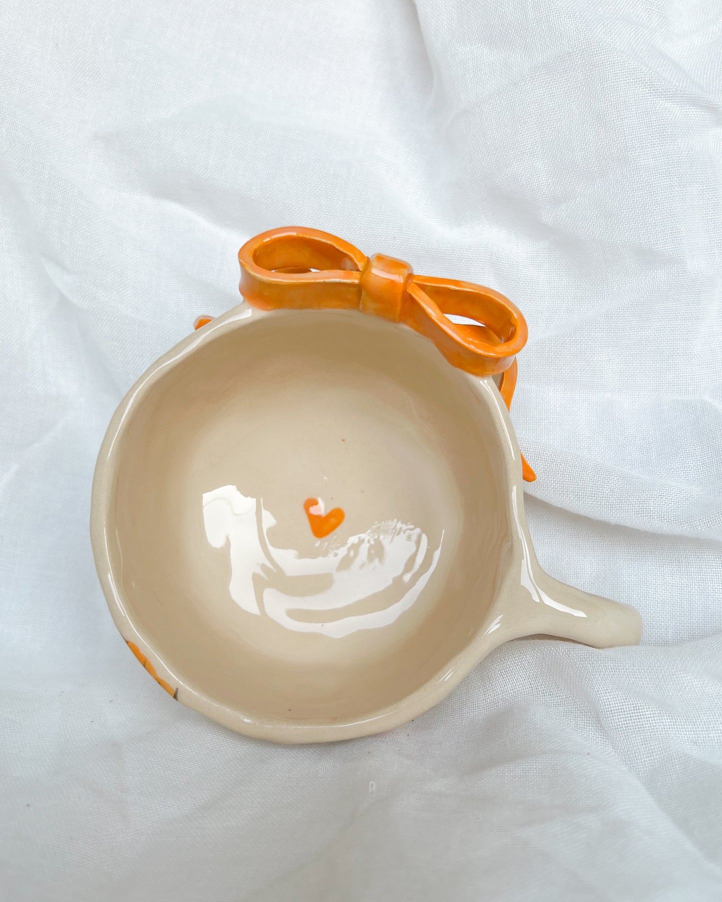 Pumpkin Ribbon Mug